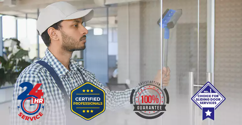 Frameless Shower Door Repair in Wilton Manors