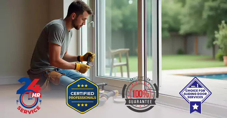 Sliding Door Track Repair in Wilton Manors, FL