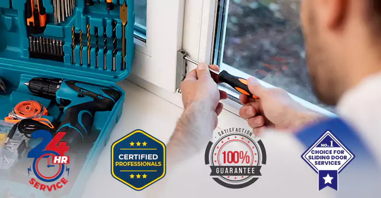 Residential Sliding Door Rollers Repair in Wilton Manors